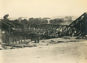 Destroyed Bridge Near Przmysl